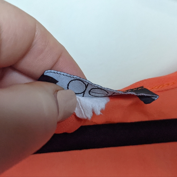 Deb Women's Orange Sheer Sleeveless Top with Studded Detail - Fits Like S 🍊✨ - Picture 4 of 8